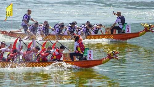 赛龙舟吃瓜群众,吃瓜群众围观狂欢现场